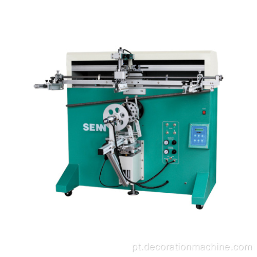 Máquina de impressão de caçamba semi -automática